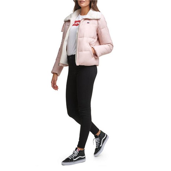 💙HP💙 Levi's Microfiber Heavyweight Puffer Jacket - Picture 5 of 16